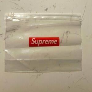 Supreme Ziploc Bag, 100% Authentic - NEW